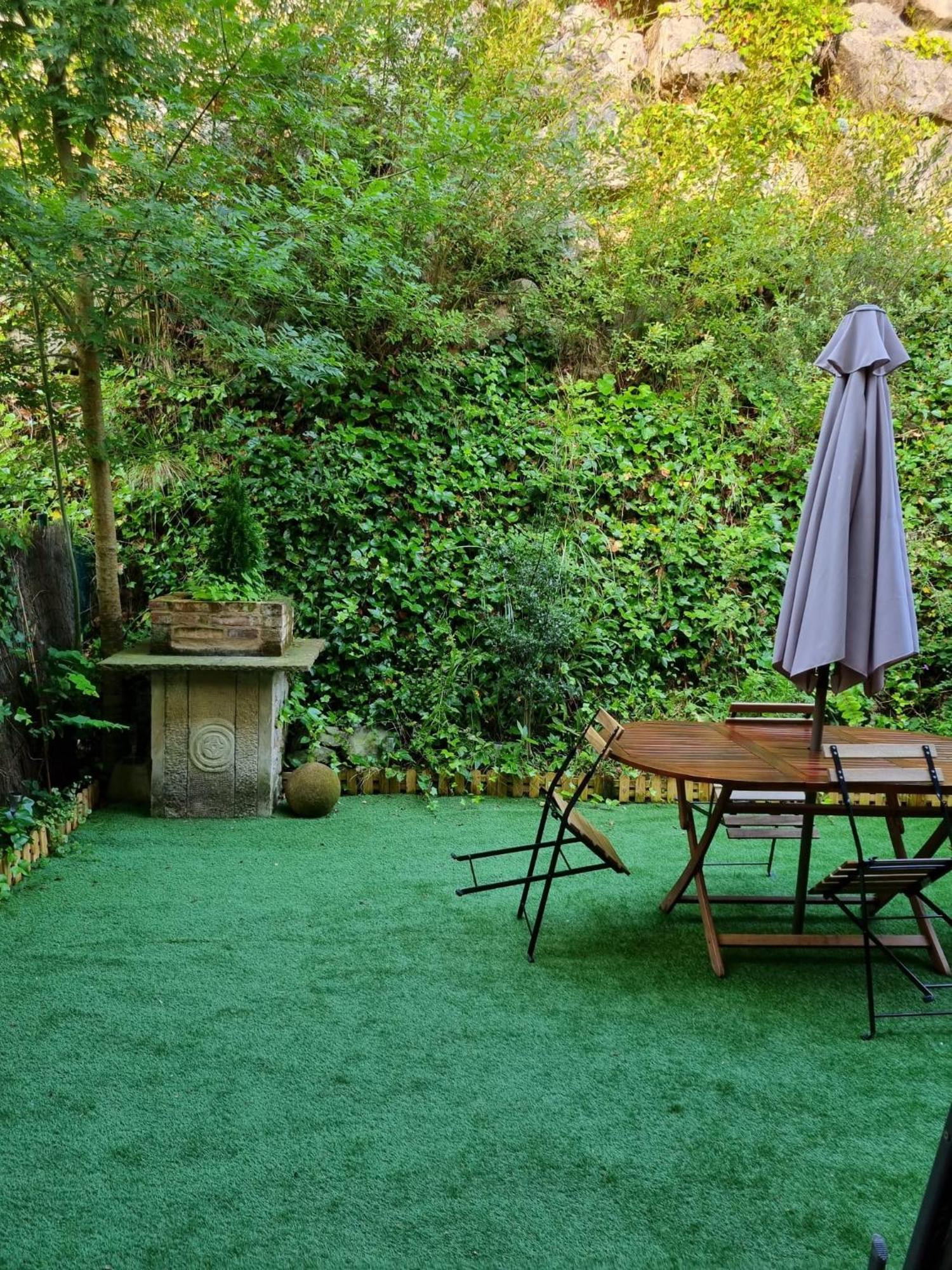 Casa De Claudia Comillas- Jardin Privado - A 10 Metros Del Capricho De Gaudi Dış mekan fotoğraf